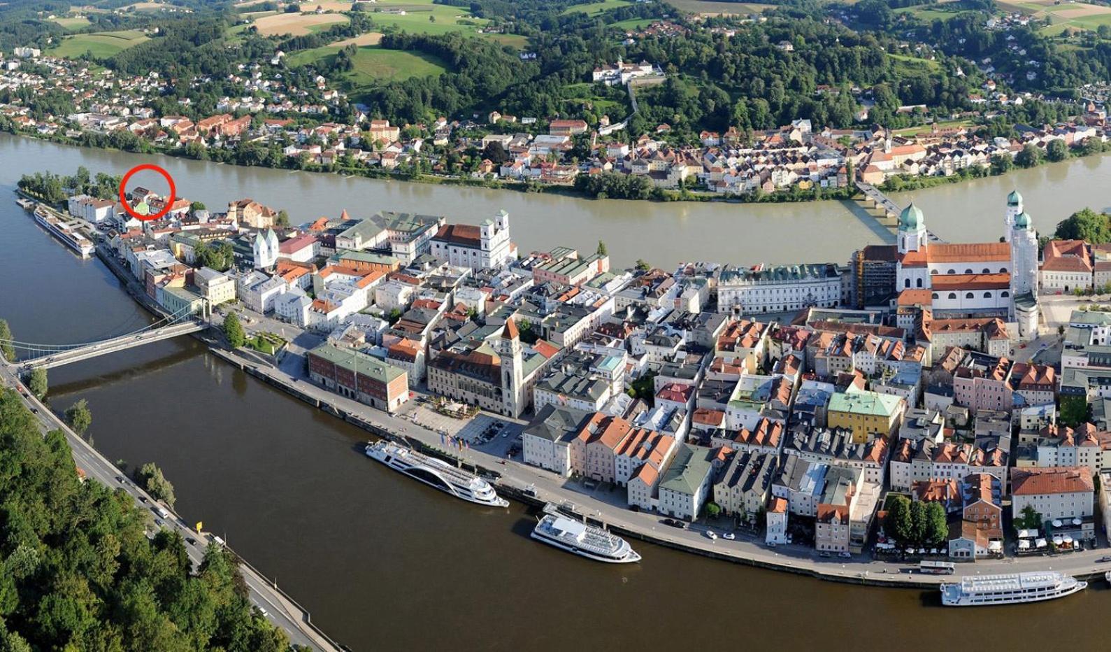 Schloss Ort Passau Eksteriør bilde
